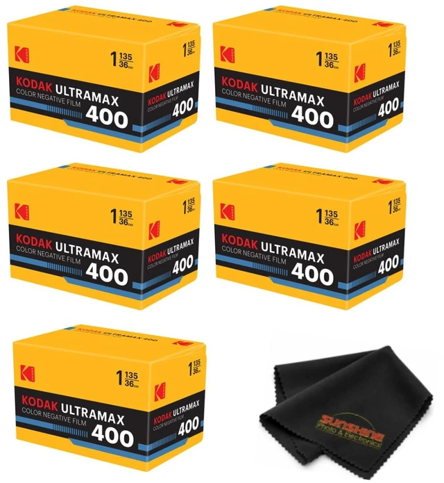 Main image of Ultramax 400 Color Print Film 36 Exp. 35mm DX 400 (5-Pack)
