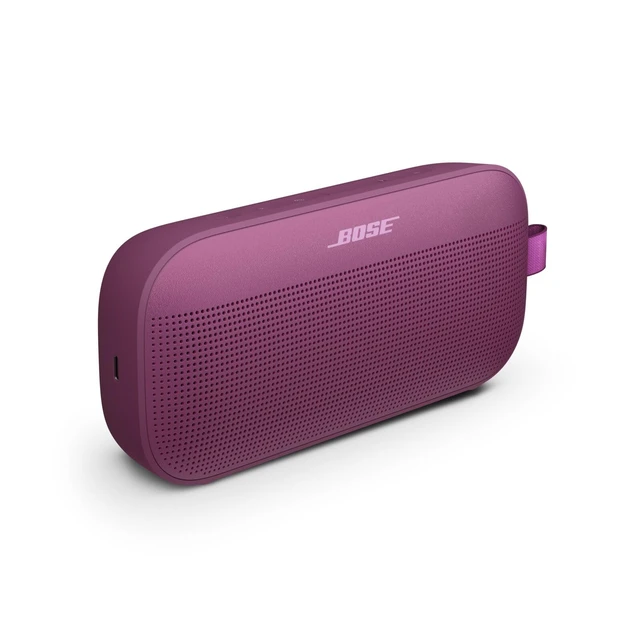Alt view image 5 of 5 - SoundLink Flex Bluetooth Speaker (2nd Gen) - Portable Outdoor Speaker with Hi-Fi Audio, Waterproof and Dustproof, USB-C, Up to 12 Hours Battery Life, Rosewood Mauve - Limited Edition Color