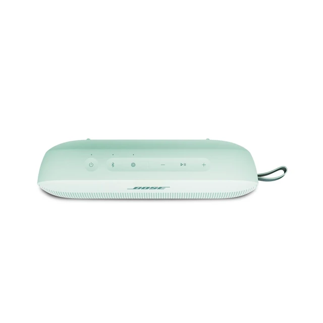 Alt view image 4 of 5 - SoundLink Flex Bluetooth Speaker (2nd Gen) - Portable Outdoor Speaker with Hi-Fi Audio, Waterproof and Dustproof, USB-C, Up to 12 Hours Battery Life, Dewdrop Mint - Limited Edition Color