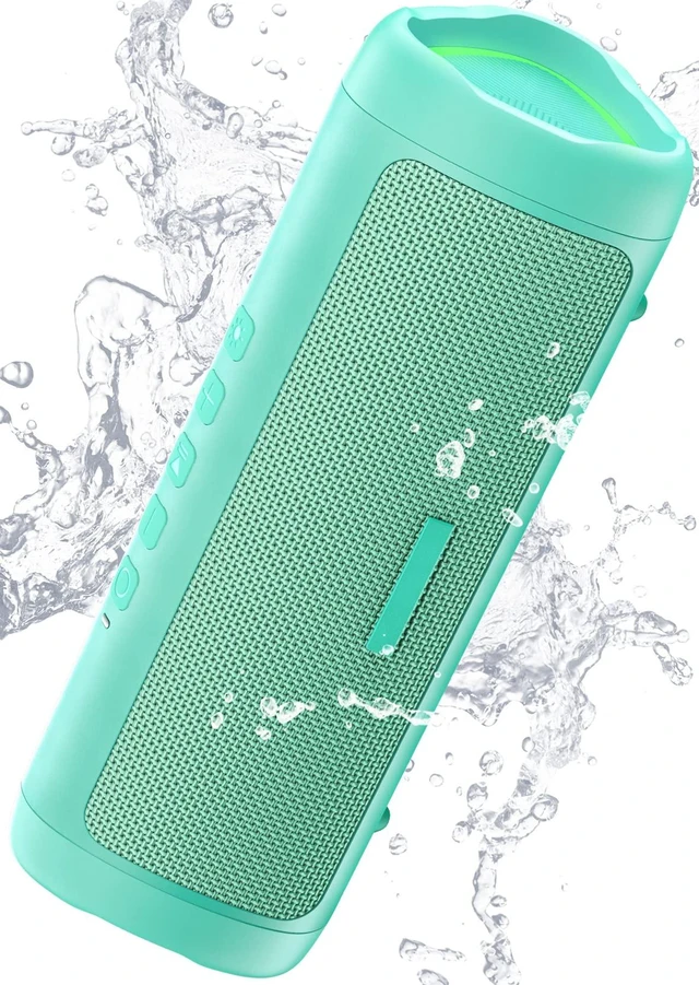 Main image of Bluetooth Speaker, 20W HD Sound, Portable Wireless, IPX5 Waterproof, Up to 24H Playtime, TWS Pairing, for Home/Party/Outdoor/Camping/Beach Essentials, Electronic Gadgets, Birthday Gift (Teal)