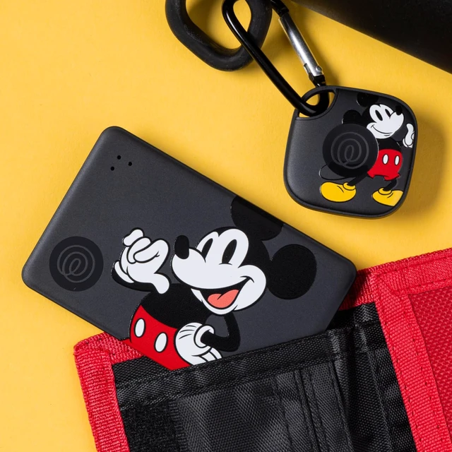 Alt view image 2 of 6 - Tile Starter Pack - Mickey Mouse - Bluetooth Trackers and Item Finders for Keys, Wallets & More. Both iOS and Android Compatible. Phone Finder. 2-Pack (Black Mate/Slim)