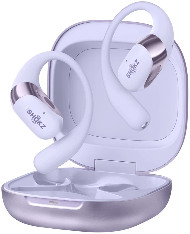 Main image of OpenFit 2+ Open-Ear Earbuds, Purple, Dolby Audio,Wireless Charging Exclusive Color; Dynamic sound; Secure fit; Soft comfort48H Playtime; fast charging; IP55; Gym/Outdoor/Home Leisure