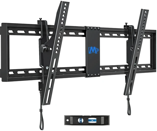 Main image of TV Wall Mount for 42-86 Inch TVs, Tilting TV Mount Bracket with Level Adjustment, Fits 16", 18", 24" Studs, Easy for Centering, Max VESA 800x400mm, 120 LBS Loading, MD2263-XLK