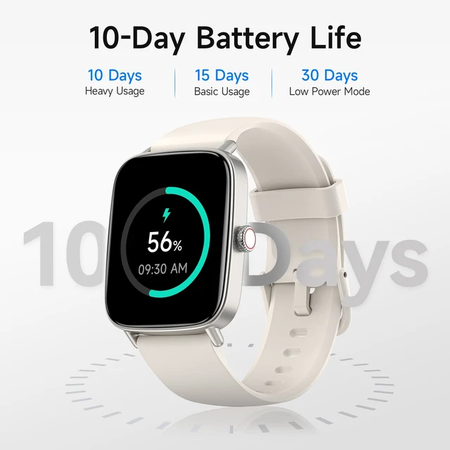 Alt view image 5 of 7 - Smart Watch for Women, 1.85" HD Smartwatch Compatible iPhone/Samsung/Android (Answer/Make Calls), 100+ Sport Modes Fitness Tracker with Heart Rate/Sleep/Step Monitor, IP68 Waterproof (Beige)