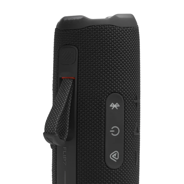 Alt view image 2 of 7 - Flip 7 Portable Bluetooth Speaker, Waterproof and Drop-Proof - Black Up To 16 Hours Playtime, IP68 Dustproof Build, Clip-On Loop, USB C Lossless Audio, Links With Other Speakers For Outdoor Use