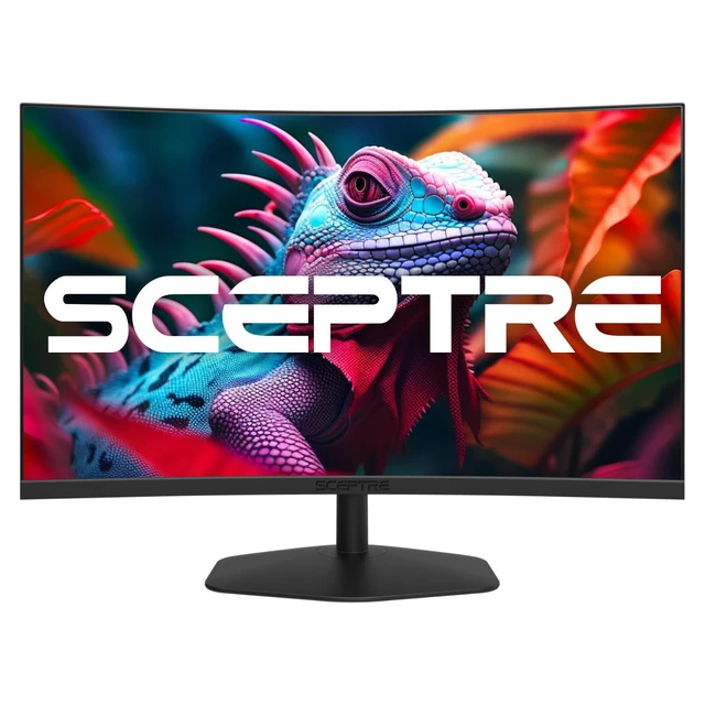 Alt view image 2 of 7 - Curved 27-inch Prime Gaming Monitor 1500R 100Hz HDMI X2 DisplayPort 1ms 100% sRGB, Build-in Speakers Machine Black 2025 (C275W-FW100T Series)
