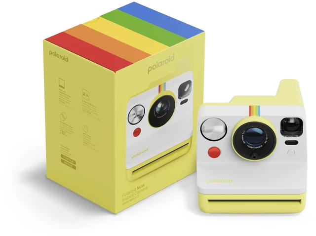 Main image of Now 3rd Generation I-Type Instant Film Camera - Yellow - Camera Only No Film (9158)