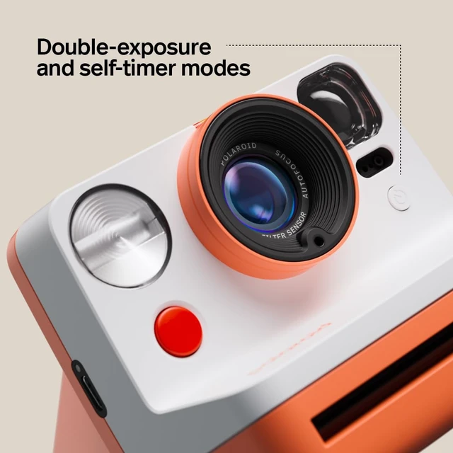 Alt view image 6 of 7 - Now 3rd Generation I-Type Instant Film Camera - Pink - Camera Only No Film (9197)