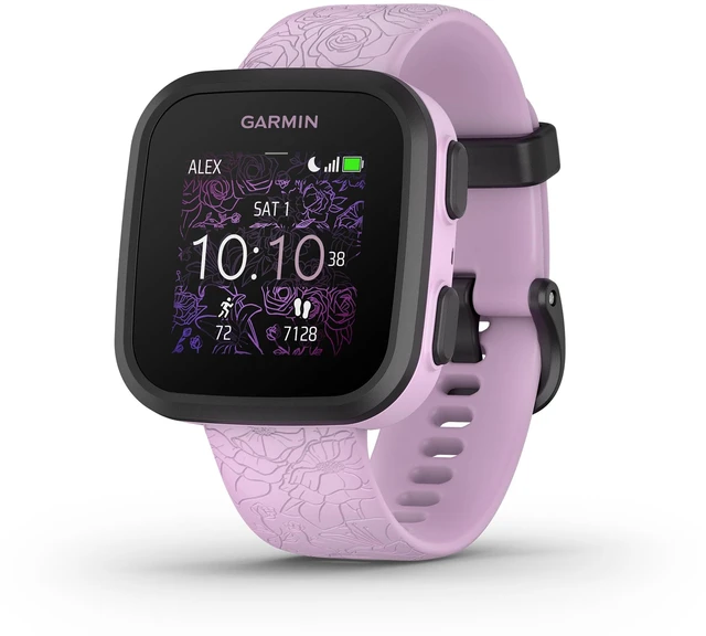 Main image of Bounce, Kids Smartwatch, Two-Way Text and Voice Messaging, Location Tracking, Lilac Floral