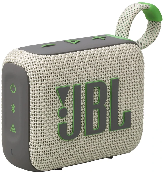 Main image of Go 4 - Ultra-Portable Bluetooth Speaker - Sand Ultra-portable Pro Sound with punchier bass, Up to 7 hours of playtime plus 2 hours with Playtime Boost