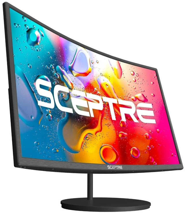 Alt view image 2 of 7 - Curved 24-inch Gaming Monitor 1080p R1500 98% sRGB HDMI x2 VGA Build-in Speakers, VESA Wall Mount Machine Black (C248W-1920RN Series)