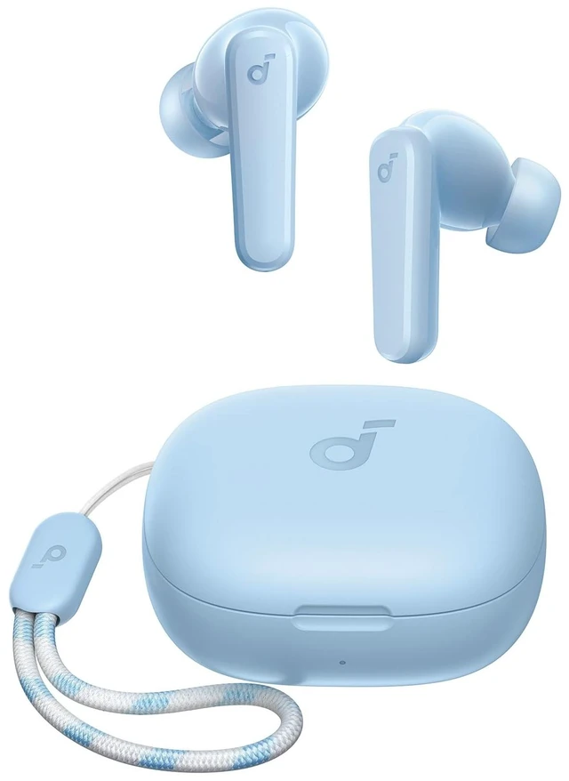 Main image of by Anker P20i True Wireless Earbuds, with Big Bass, 30H Playtime Bluetooth 5.3, Water-Resistant, 2 Mics for AI Clear Calls, 22 Preset EQs, Customization via App