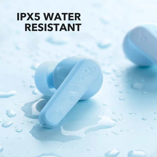 Alt view image 7 of 7 - by Anker P20i True Wireless Earbuds, with Big Bass, 30H Playtime Bluetooth 5.3, Water-Resistant, 2 Mics for AI Clear Calls, 22 Preset EQs, Customization via App