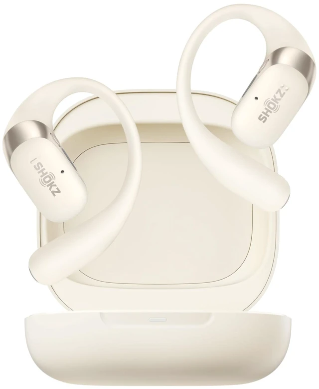 Main image of OpenFit 2 Open-Ear Earhook Bluetooth Earbuds, White,48H Playtime Bundle with Carrying Bag; Powerful bass; IP55 Water-Resistant; AI call clarity; Bluetooth 5.4; Gym/Outdoor/Home use