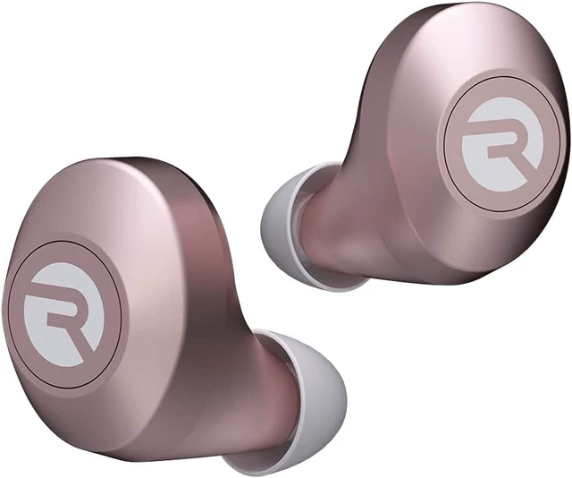 Alt view image 3 of 7 - Everyday Bluetooth Wireless Earbuds with Microphone - Active Noise Cancelling, Sweat & Water-Resistant Earphones, Ear Buds Wireless Bluetooth (Rose Gold)