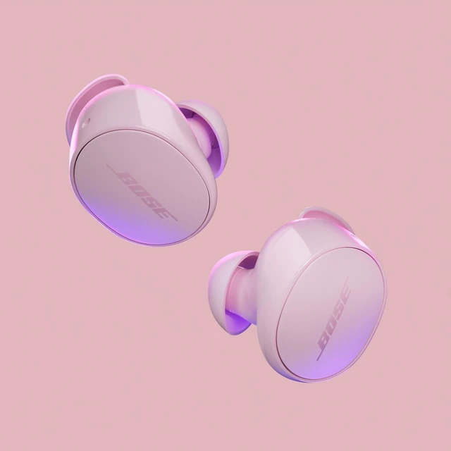 Alt view image 2 of 7 - QuietComfort Earbuds - True Wireless Bluetooth Earbuds with Active Noise Cancellation and Mic, USB-C Charging, IPX4 Rating, Up to 8.5 Hours of Playtime, Petal Pink - Limited Edition Color