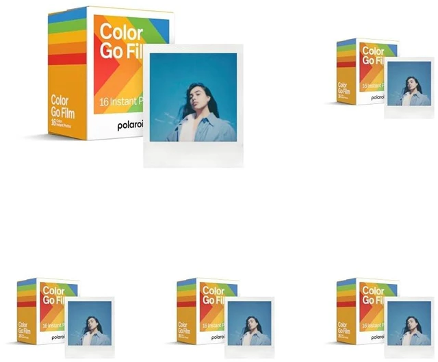 Main image of Go Color Film - Double Pack (16 Photos) (6017) - Only Compatible with Go Camera (Pack of 5)