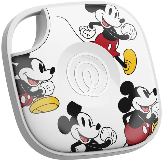 Main image of Tile - Mickey Mouse - Bluetooth Tracker, Keys Finder and Item Locator for Keys, Bags and More. Phone Finder. Both iOS and Android Compatible. 1-Pack (White)