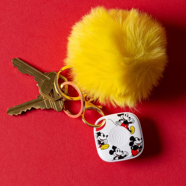 Alt view image 2 of 5 - Tile - Mickey Mouse - Bluetooth Tracker, Keys Finder and Item Locator for Keys, Bags and More. Phone Finder. Both iOS and Android Compatible. 1-Pack (White)