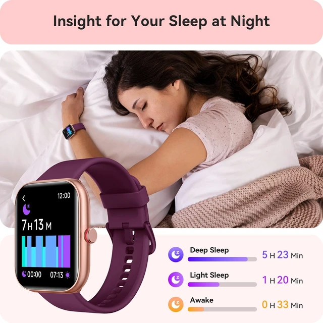Alt view image 4 of 7 - Smart Watch for Women Men, Smartwatch for iPhone & Android Bluetooth (Answer/Call) Built-in Alexa, 1.91" HD Fitness Tracker with 105+ Sport Modes, IP68 Waterproof, Sleep/Heart Rate/Stress Monitor