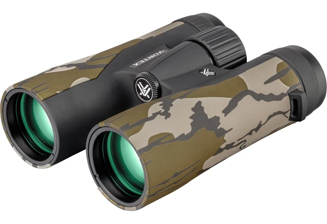 Alt view image 2 of 6 - Crossfire HD 10x42 Binoculars (Mossy Oak Bottomland) HD Optics, Tripod Adaptable, Waterproof, Fogproof, Shockproof, Included GlassPak Harness - Unlimited, Unconditional