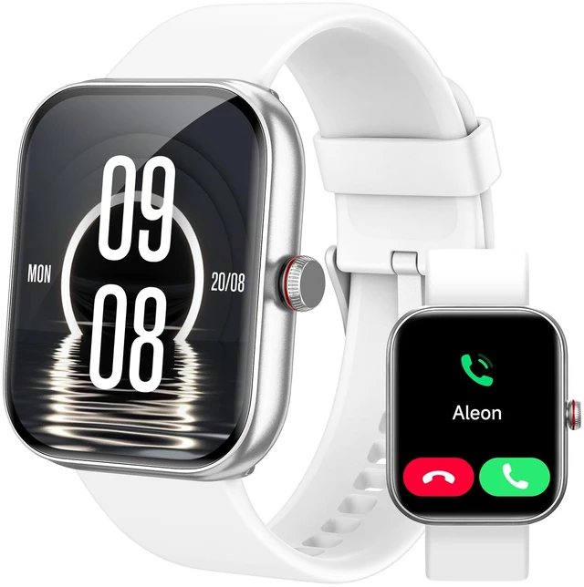 Main image of Smart Watch for Women Men, Smartwatch for iPhone & Android Bluetooth (Answer/Call) Built-in Alexa, 1.91" HD Fitness Tracker with 105+ Sport Modes, IP68 Waterproof, Sleep/Heart Rate/Stress Monitor