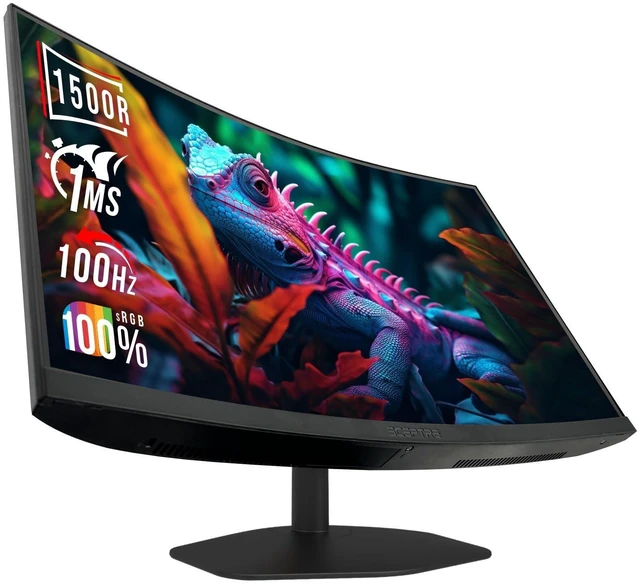 Main image of Curved 24-inch Gaming Monitor 1ms 100Hz 1500R DisplayPort HDMI X2 Eye Care 100% sRGB Build-in Speakers, Machine Black 2025 (C248W-FW100T Series)