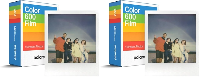 Main image of Color Film for 600 Double Pack, 16 Photos (6012) - Packaging May Vary (Pack of 2)