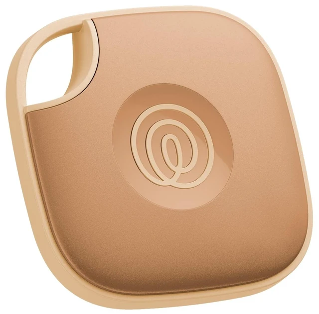 Main image of Tile - Bluetooth Tracker, Keys Finder and Item Locator for Keys, Bags and More. Phone Finder. Both iOS and Android Compatible. 1-Pack (Dune)