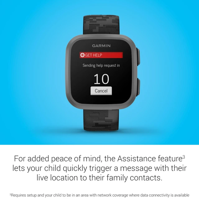 Alt view image 5 of 6 - Bounce, Kids Smartwatch, Two-Way Text and Voice Messaging, Location Tracking, Black Camo