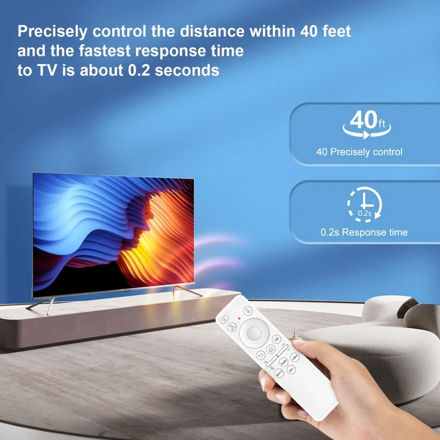 Alt view image 7 of 7 - Rechargeable Voice Remote for Samsung Smart TVs, Replacement for 20212025 Samsung TV Remote Control with Voice Search