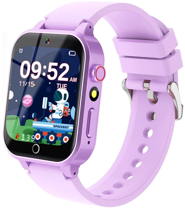 Main image of Kids Smart Watches Girls Age 5-12, 26 Games High-Resolution Touchscreen Kids Watch with Video Camera Music Player Pedometer Flashlight 12/24 hr Educational Toys Birthday Gifts for Girls Ages 6 7 8
