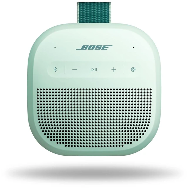 Main image of SoundLink Micro Portable Bluetooth Speaker (2nd Gen), Wireless Outdoor Speaker, Up to 12 Hours Battery Life, Waterproof and Dustproof, Dewdrop Mint - Limited Edition Color