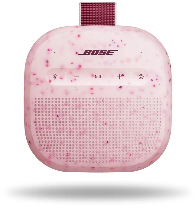 Main image of SoundLink Micro Portable Bluetooth Speaker (2nd Gen), Wireless Outdoor Speaker, Up to 12 Hours Battery Life, Waterproof and Dustproof, Petal Pink - Limited Edition Color