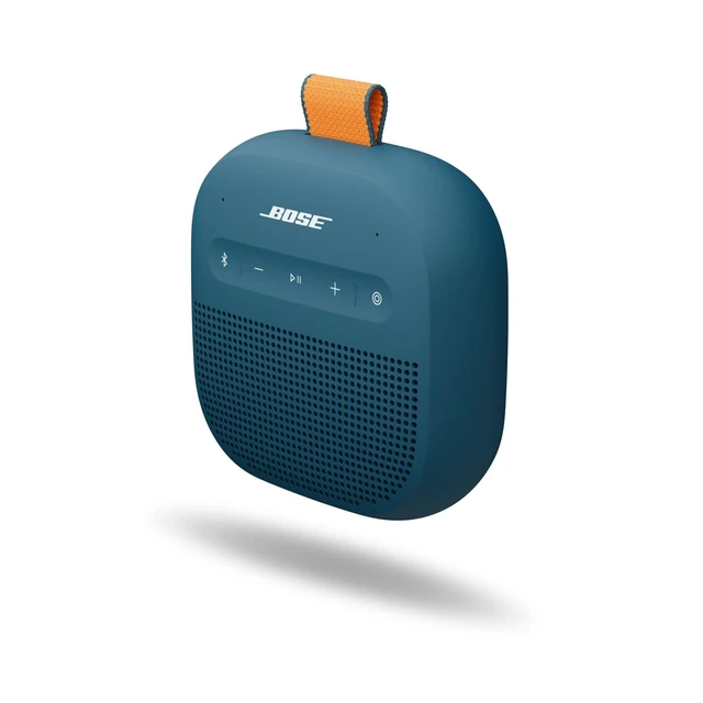 Alt view image 4 of 6 - SoundLink Micro Portable Bluetooth Speaker (2nd Gen), Wireless Outdoor Speaker, Up to 12 Hours Battery Life, Waterproof and Dustproof, Twilight Blue - Limited Edition Color