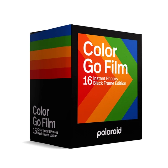 Alt view image 2 of 6 - Go Color Film - Black Frame (16 Photos) (6211) - Only Compatible with Go Camera (Pack of 5)