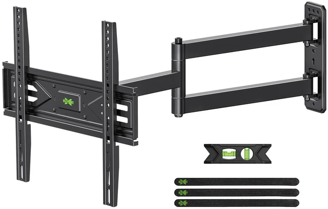 Main image of Corner TV Wall Mount with 31.22" Long Arm for 26-65 Inch TVs up to 80 lbs, Full Motion TV Wall Mount Bracket with Swivel and Tilt, Max VESA 400x400mm fit Most 32 40 42 43 50 55 60 65 TVs