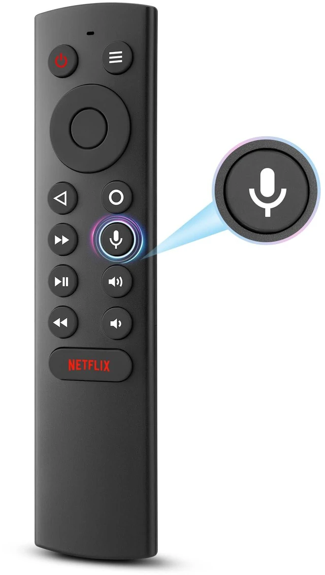 Main image of Voice Replacement Remote Control for NVIDIA Shield TV and NVIDIA Shield TV Pro Streaming Media Player 2015/2017/2019 All Models