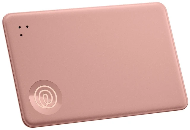 Main image of Tile Slim - Wallet Finder, Bluetooth Tracker and Item Locator for Luggage Tags, Passports and More. Both iOS and Android Compatible. Phone Finder. 1-Pack (Blush)