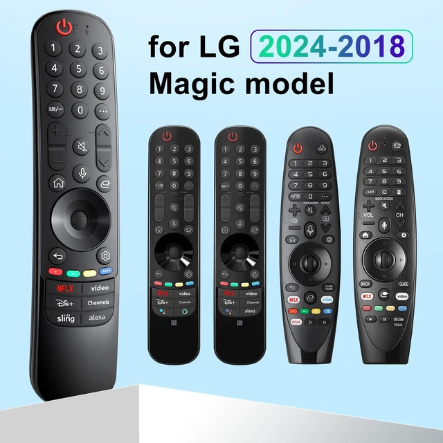 Alt view image 3 of 7 - Universal for LG-TV-Magic-Remote-Control-Replacement UHD OLED QNED NanoCell MiniLED C1 C2 C3 C4 4K 8K Smart TVs,MR23GA with Pointer and Voice Function 2018-2024