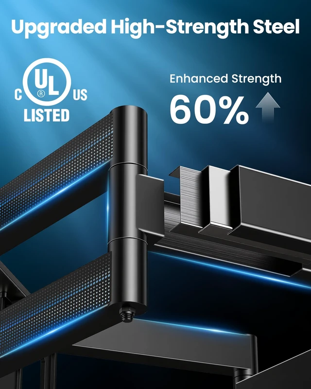 Alt view image 2 of 7 - Full Motion TV Wall Mount Bracket for 85 86 90 98 100 120 inch TVs UL Listed Heavy Duty, Fit 60-120" TVs, Hold 220lbs, VESA900x600mm, Swivel +/-65°, Tilt +/-10°, Level +/-3°, Fit 24" Stud