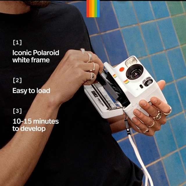Alt view image 4 of 7 - Color i-Type Film, Triple Pack, 24 Instant Camera Photos Film with Iconic White Frame, Compatible with Now, Now+, Flip, I-2 & Lab, Battery-Free Film