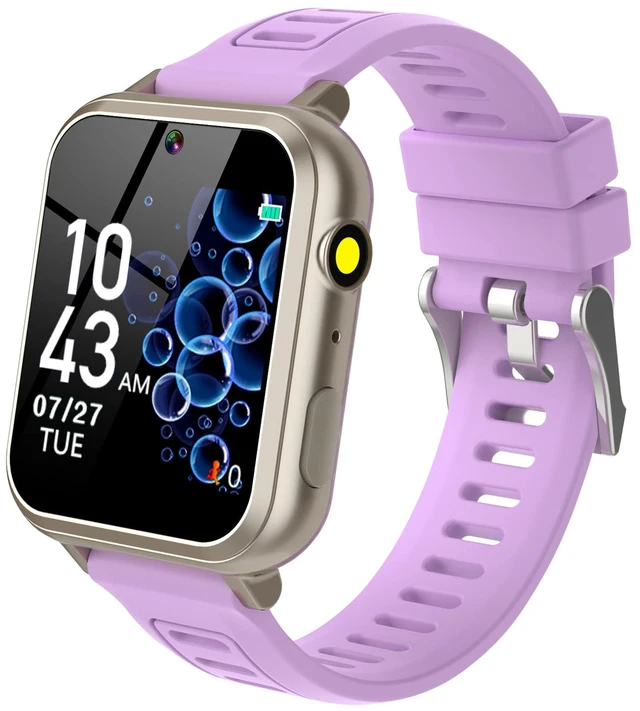 Main image of Kids Smart Watches Girls Ages 4-12, Smart Watch for Kids with 39 Games Camera Video Alarm Music Pedometer Calculator Flashlight 12/24 hr Educational Toys Birthday Gifts for Girls Age 6 7 8 9 10