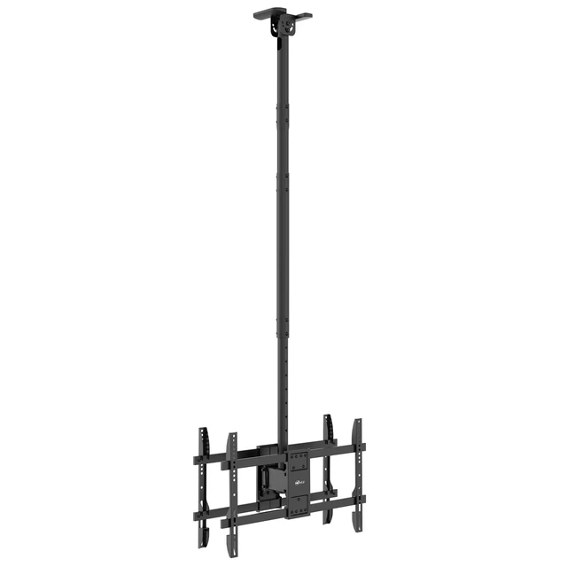 Alt view image 2 of 7 - Back to Back Dual Ceiling TV Mount for 43-86" TVs, 88 lbs Per Screen Heavy Duty Hanging Ceiling Mount TV Bracket, Full Motion with Height Adjustment, Tilt, Swivel, Max VESA 600x400mm (CM4386-2S)