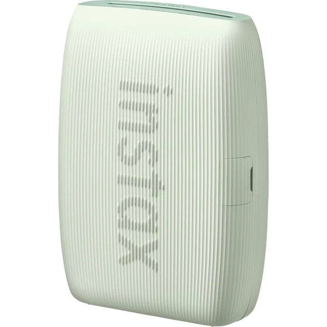 Alt view image 2 of 7 - INSTAX Mini Link 3 Smartphone Printer Sage Green Bundled with INSTAX Mini Instant Film 20 Exposures + Instax Mini Album, Borders, Stickers & Clips + Microfiber Cleaning Cloth (4 Items)