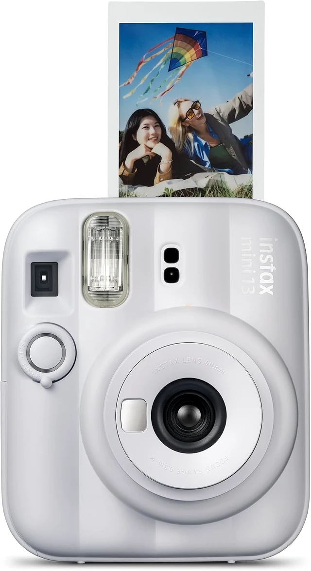 Alt view image 3 of 6 - instax mini 13 Instant Film Camera (Clay White + 20 Sheets of Extra Film)