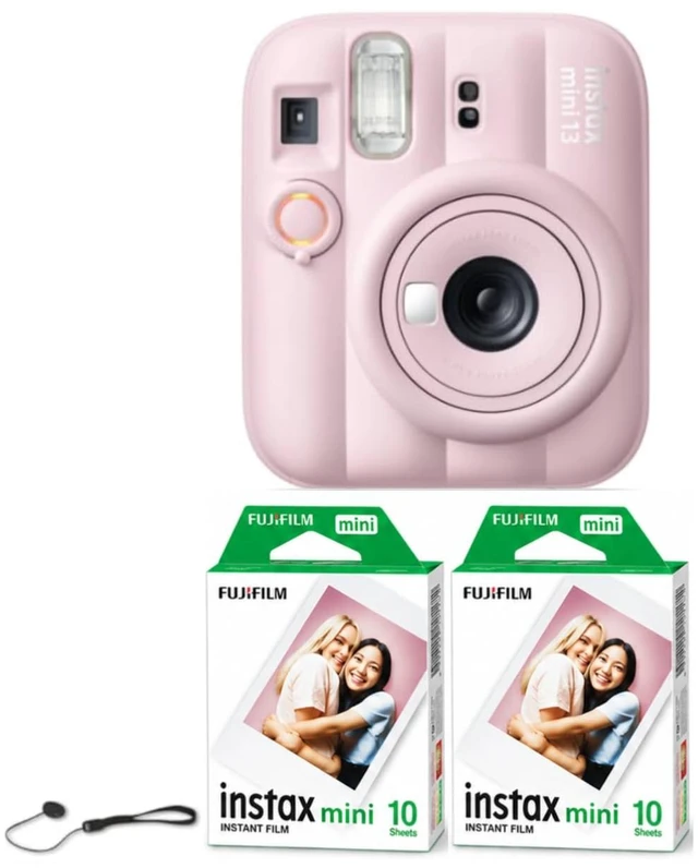Main image of instax mini 13 Instant Film Camera - Candy Pink + 20 Film Sheets