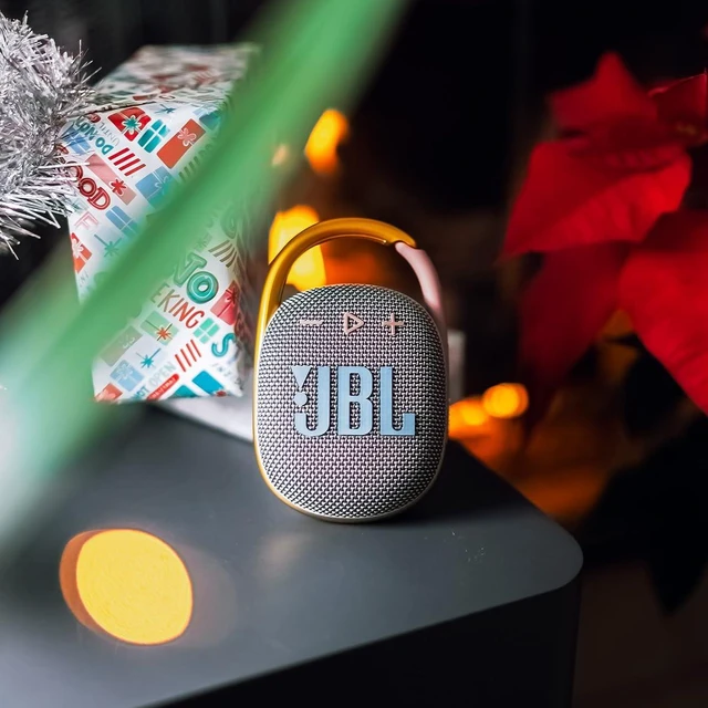 Alt view image 4 of 7 - Clip 4 - Portable Mini Bluetooth Speaker, big audio and punchy bass, integrated carabiner, IP67 waterproof and dustproof, 10 hours of playtime, speaker for home, outdoor and travel (Grey)