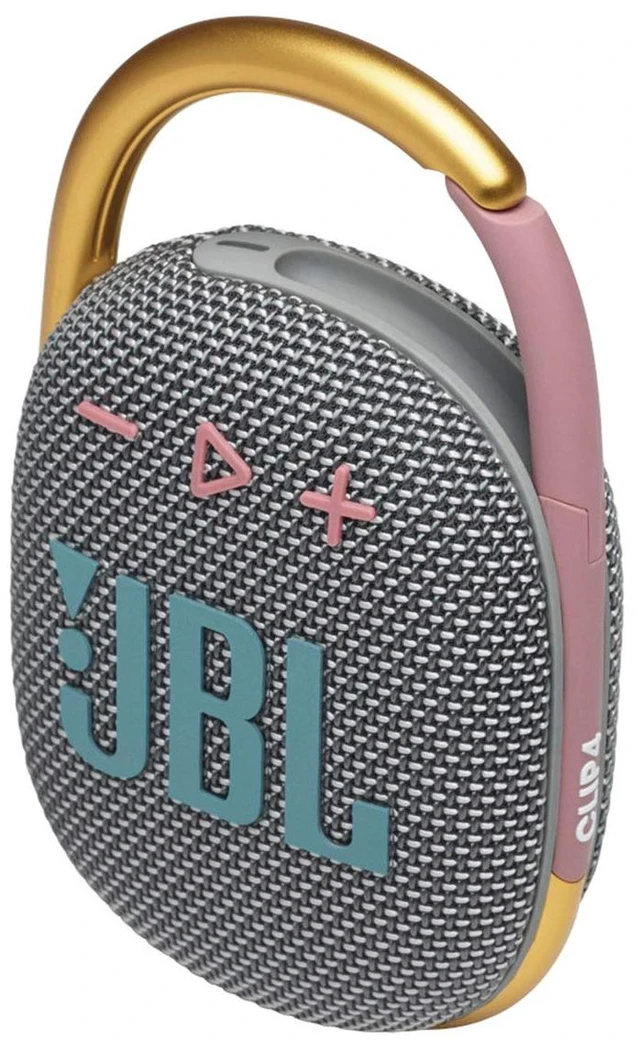 Alt view image 5 of 7 - Clip 4 - Portable Mini Bluetooth Speaker, big audio and punchy bass, integrated carabiner, IP67 waterproof and dustproof, 10 hours of playtime, speaker for home, outdoor and travel (Grey)
