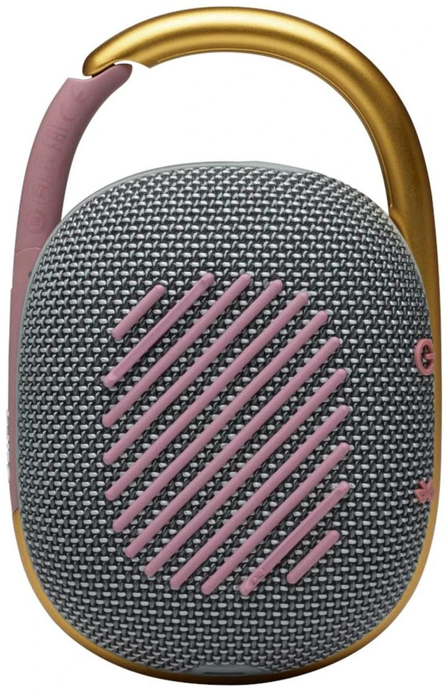 Alt view image 6 of 7 - Clip 4 - Portable Mini Bluetooth Speaker, big audio and punchy bass, integrated carabiner, IP67 waterproof and dustproof, 10 hours of playtime, speaker for home, outdoor and travel (Grey)